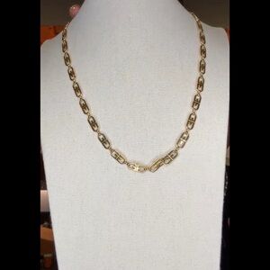 Vintage Givenchy Elegant Gold Chain Necklace